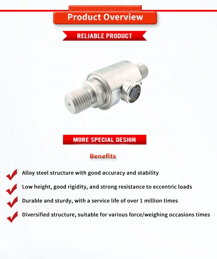 High Force Sensor UBWP308Y Robotic Arm Weighing And Tension Integrated Sensor