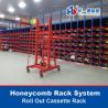Buy cheap Roll Out Cassette Rack Honeycomb Rack Long Products Racking Cantilever Rack from wholesalers