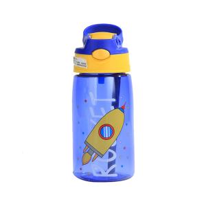 Wholesale Silicone Sealed Plastic Straw Cup 480ml Cartoon Plastic Sippy Cup from china suppliers