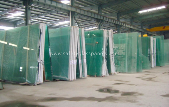 Curve Coated 10mm Clear Float Glass Low Iron For Coffee Table / Restaurant