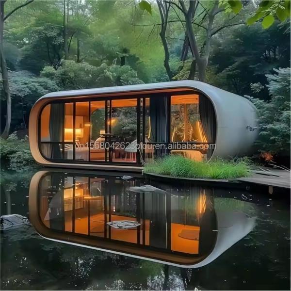 EU 20FT Modern Residential Prefab House for Living in Stylish Container at Hotel