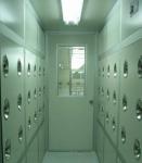 Industrial Clean Room Equipment Dust Free Cargo Air Shower With Automatic Door