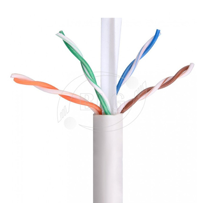 Fluke Test Cat6 Cable Unshielded 305M 4 Pairs 23AWG Bare Copper Networking Cables