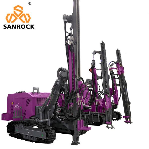 Mining Blast Hole Drilling Rig Equipment Portable Hydraulic DTH Drilling Rig