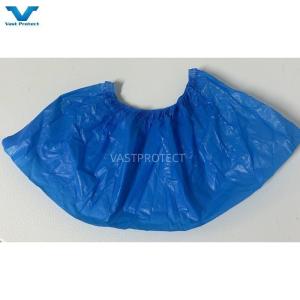 Wholesale Disposable Waterproof Blue Cleaning Room Shoe Cover with Elastic Style 2-30g from china suppliers