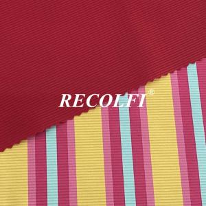 Wholesale Eco Ribbed Activewear Knit Fabric SPF50+ Breathable Workout Leggings from china suppliers