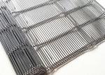 Food Processing Stainless Steel Wire Flat Chain Link Mesh Conveyor Belt
