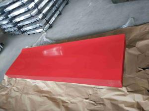 Wholesale Pre Painted 17mm Red Corrugated Roofing Sheets Galvanised Iron Sheets from china suppliers