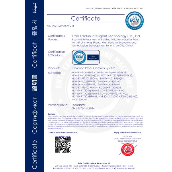 Atex Approval 2MP 1X Explosion Proof Anti-Corrosion PTZ IR Dome IP CCTV Camera