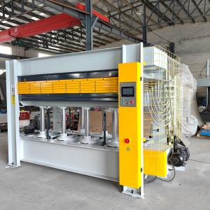 Wholesale PH160 5layer auto control temperature hydraulic plywood hot press machine for woodworking from china suppliers