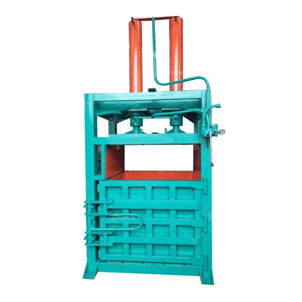 Wood Packaging Vertical Manual Waste Hydraulic Compactor Baler Industrial Baler