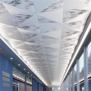 Wholesale Aluminum Random Perforated Ceiling Design PVDF Coated Hallway Ceiling Design from china suppliers