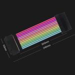 RGB Glowing Cable Motherboard Synchronized 5V 3Pin RGB Male to Female 24Pin