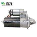 12V 1.0KW 9T Excavator Starter Bosch Motor 1705127 1745079 1745209 1745451