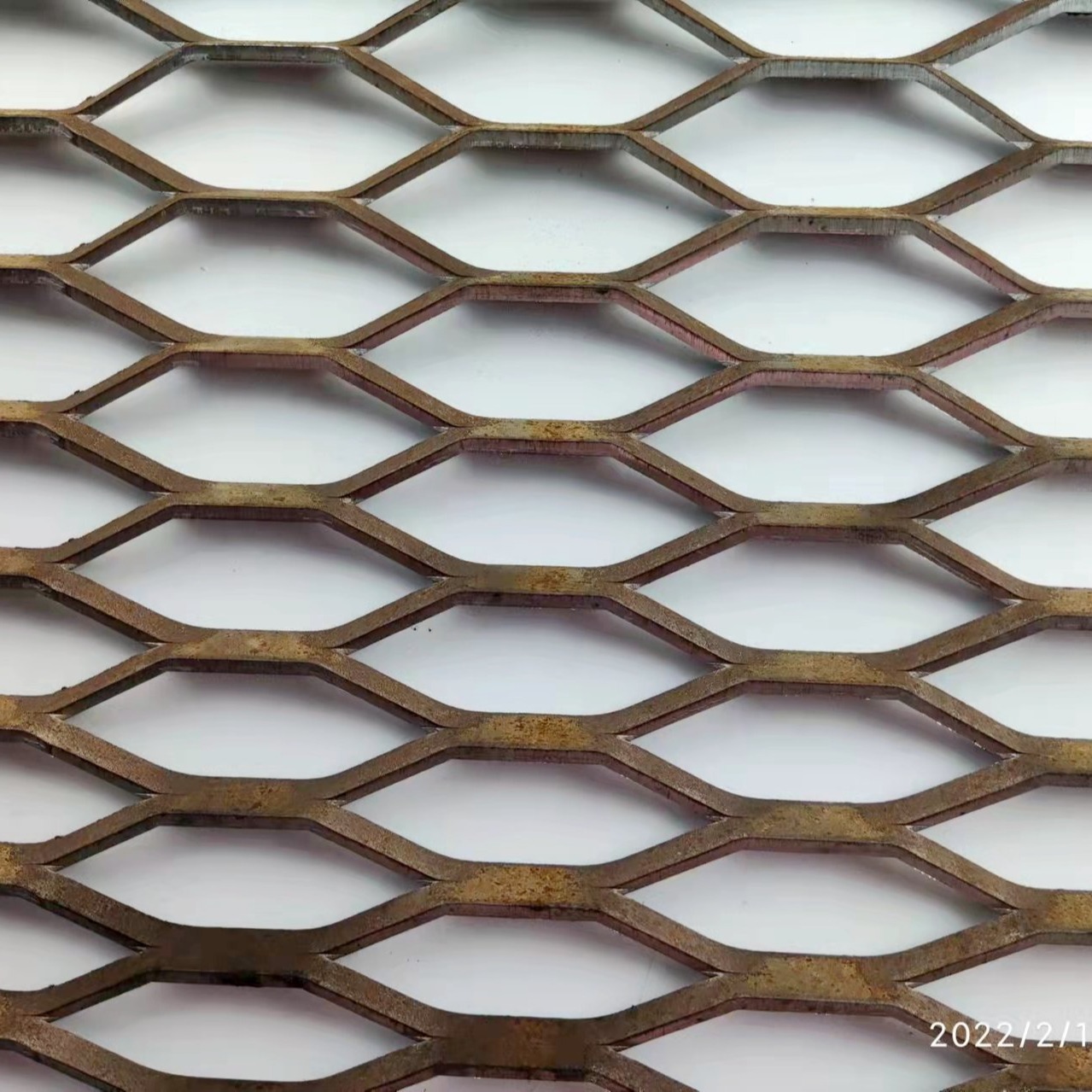 4.5mm Standard Galvanized Steel Expanded Metal Sheet For Platform