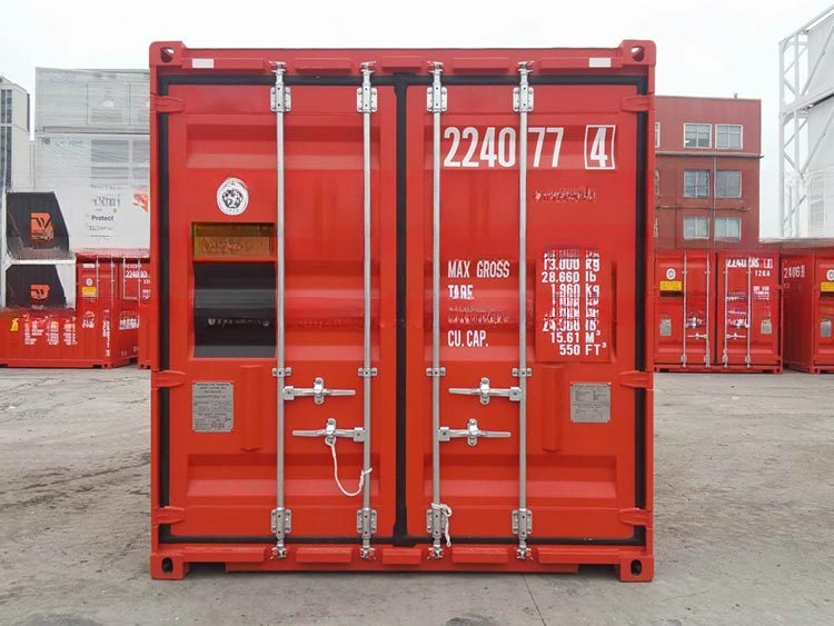 14 CBM Capacity DNV 2.7-1 Standard 10ft Offshore Container with Padeye Included and Dry Closed Box