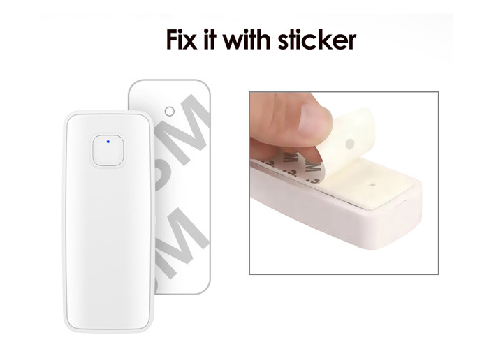 Compatible with Amazon Alexa, Google Assistant No Hub Required, Sends Alerts Wireless Remote Alarm Programmable