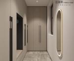 Elegant Modern Shoe Cabinet Stainless Steel Entrance Way Cabinet Custom Size
