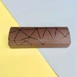 Luxury Fashion Handmade Leather Glasses Case Colorful Shockproof