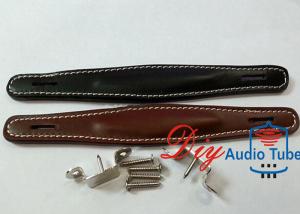 Wholesale Raised Leather Guitar Amplifier Handles Black Brown For Fender Guitar Amplifier from china suppliers