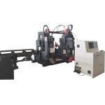Steel Construction CNC C Channel Steel Beam Punching Marking Shearing Production