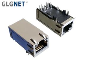 Wholesale Industrial Grade 1G Shielded Rj45 Jack Poe Magjack 100W UPOE+ Tab Up RJ45 Modular from china suppliers