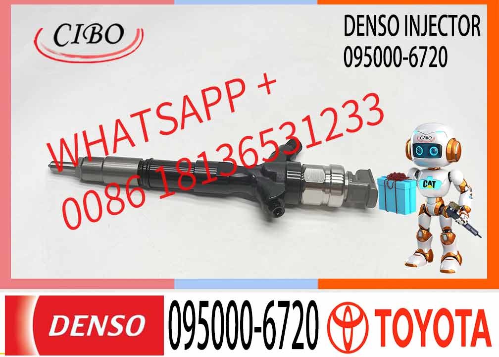 Common Rail Diesel Injector 095000-6720 23670-30130 095000-7800 095000-5741 095000-7810