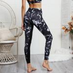 Marbling Sexy Yoga Pants And Sports Bra Summer Womens Fitness Tracksuit