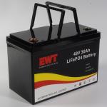 Long Cycle Life Rechargeable 48V 30Ah Lifepo4 Battery Pack For Scooter E-bike