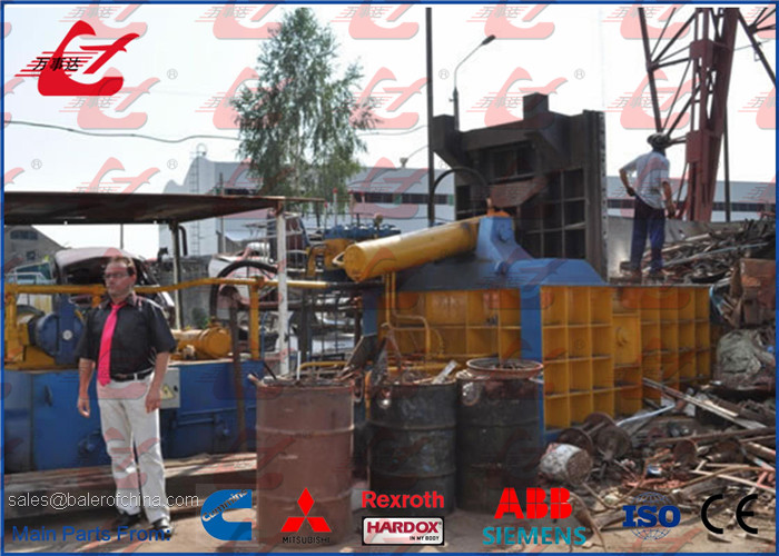 315 Ton Heavy Duty Hydraulic Scrap Baling Machine For Scrap Car Waste Vehicles