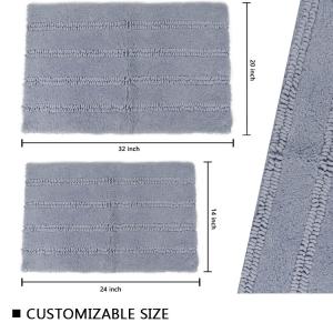 Wholesale Loop Pile Microfiber Chenille Bath Mat from china suppliers