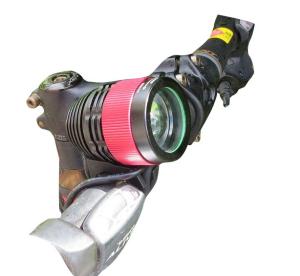 Wholesale Outdoor Sports 8.4V High Power LED Bike Light Clear With Battery Pack from china suppliers