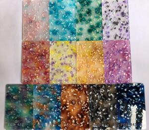 Wholesale Acrylic Pearlescent Ice Crystal Sheet 1850 Mm × 1040 Mm from china suppliers
