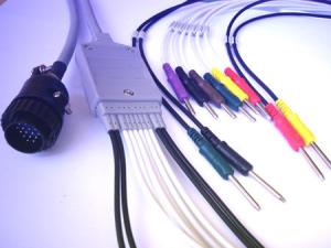 Wholesale Kanz Ekg Accessories Cable IEC AHA Soft And Durable Solid Conductor Type from china suppliers