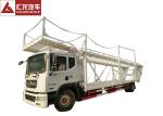 Double Layer Car Carrier Trailer , Vehicle Carrier Trailer Hydraulic Lifting