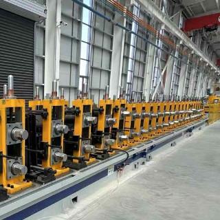 Streamline Cutting Steel Tube Making Machine 50Hz 220V Automatic Tube Forming