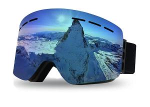 Wholesale Custom Frameless Magnetic Spherical Ski Goggles Sport Eyewear from china suppliers