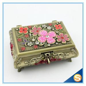 China Antique Metal Jewelry Gift Box for Sale on sale