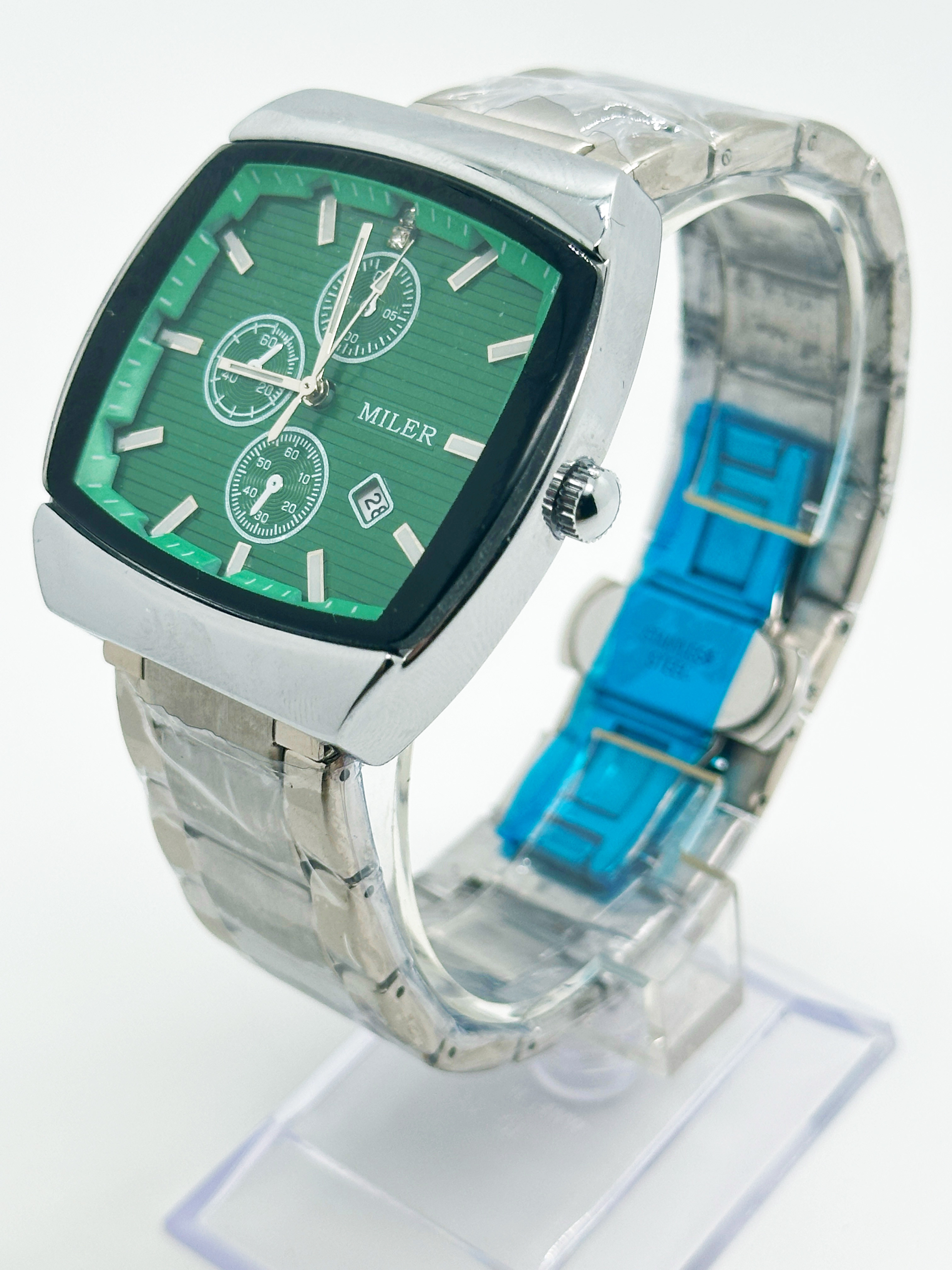 Custom Logo Quartz Waterproof Fashion Watch for Men Date Stainless Steel Watches Wrist Watch