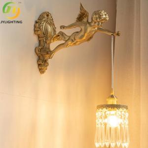 Wholesale Fashion Hotel Indoor Modern Crystal Pendant Light Luxury Golden Color Decorative from china suppliers