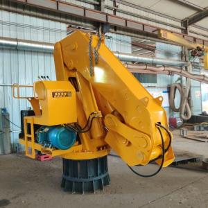 Wholesale 5ton 10ton 15ton 20ton 25ton Knuckle Boom Electric Marine Ship Port Deck Crane from china suppliers