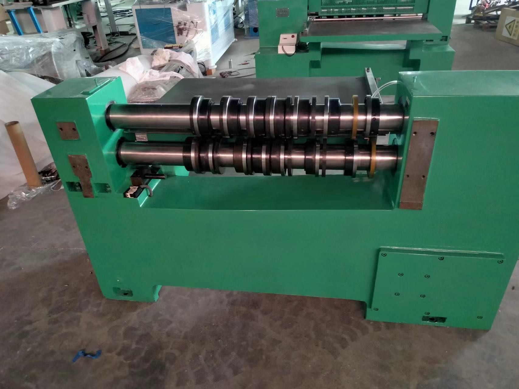 Used Gang Slitter Metal Coil Cutting Line