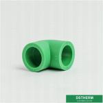 PPR Pipe Fittings PPR 90°Elbow ISO9001 DIN8077/8078 Colour OEM size 20-160mm