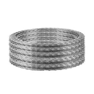 Wholesale Professional manufacture promotion price Hot Dipped Galvanized Barbed Wire fast shipments razor Barbed Wire from china suppliers