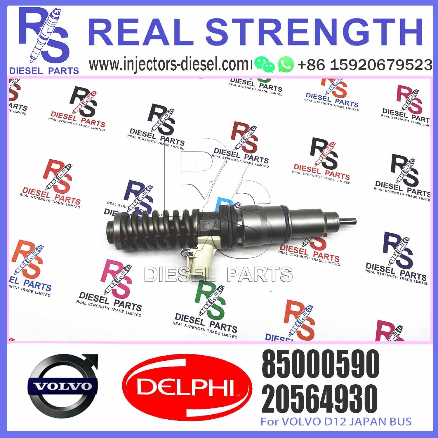 D16 Diesel Engine Electronic Fuel Unit Injector BEBE4D13101 20564930 85000590 3801396 For V-O-L-V D16 3145