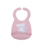 Custom Baby Tableware Set Waterproof Soft Silicone Bibs For Baby