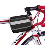 Large Phone Bike Bag OEM Waterproof Rear Under Seat Reflective Strip Pouch For
