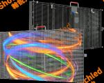 transparent lOutdoor transparent screen rental screen T-pro series P3.91-7.81