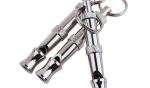 Stainless Steel Puppy Whistle Dog Training Products Adjustable Sound Key