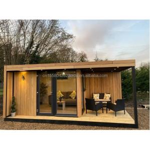 Wholesale 20ft Luxury Combination Hotel Container Room Sales Booth Coffee Shop Guard Room Office Bar with Aluminum Alloy Windows from china suppliers